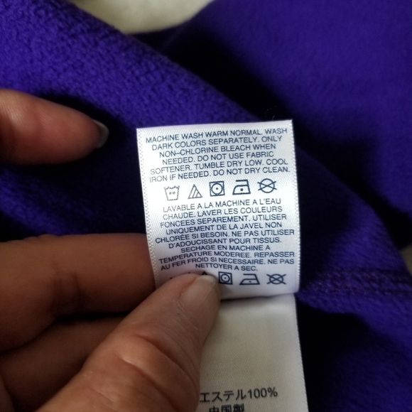 Land's End quarter zip fleece jacket - Picture 6 of 6